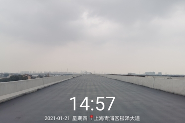 上海崧泽大道 市政桥梁防水项目